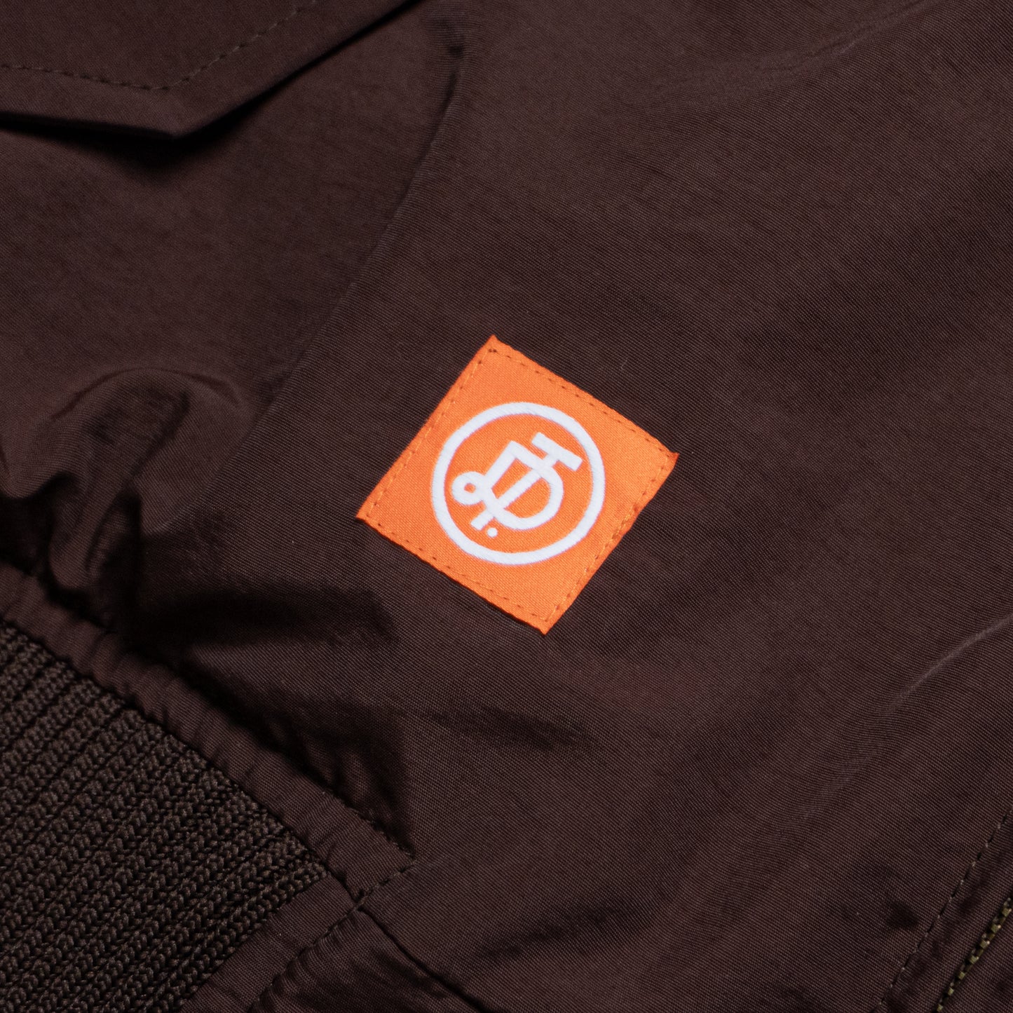 PREFECTO JACKET - BROWN W/ORANGE