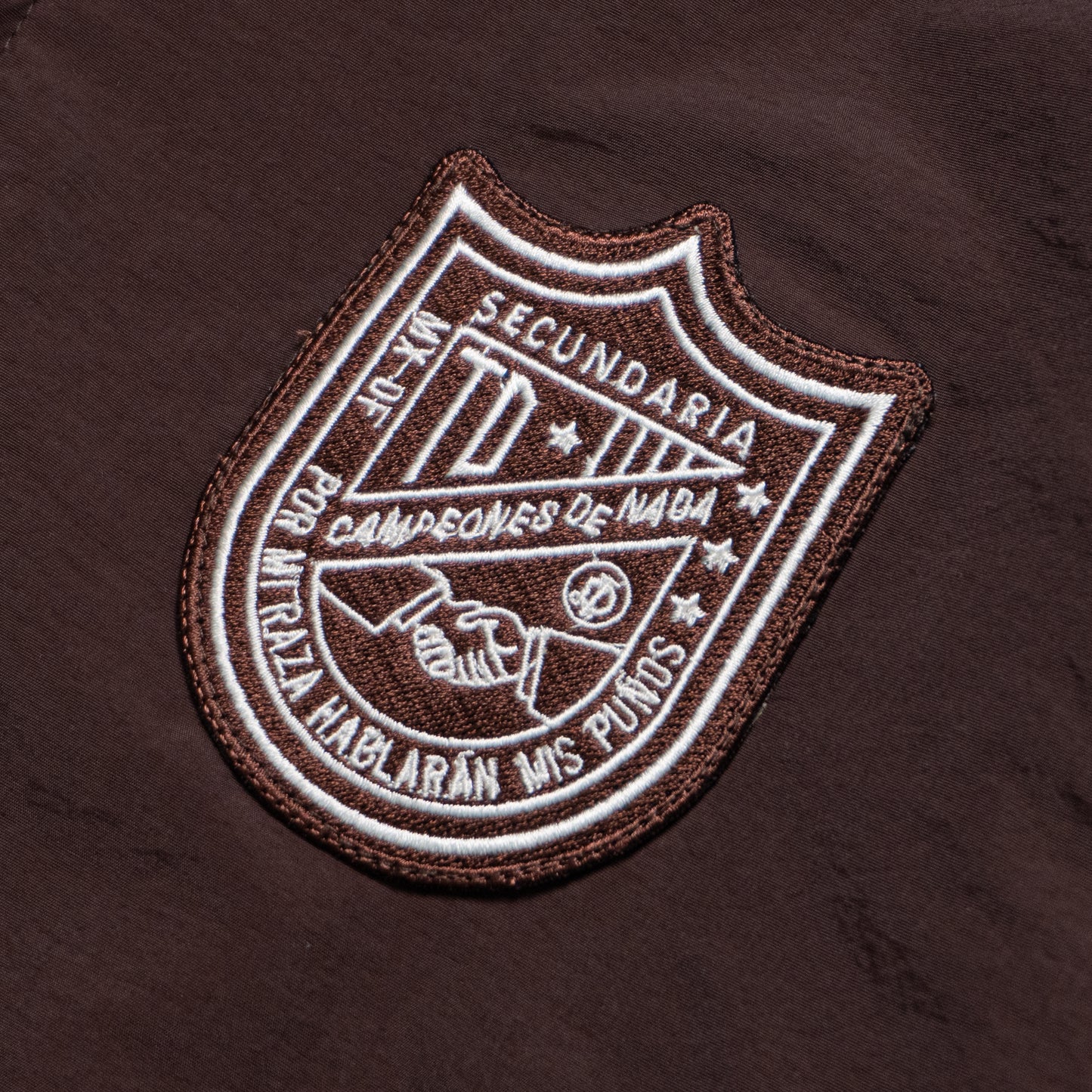 PREFECTO JACKET - BROWN W/ORANGE