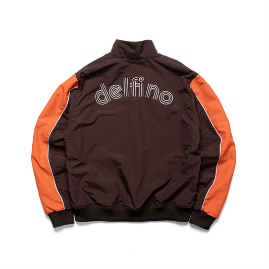 PREFECTO JACKET - BROWN W/ORANGE