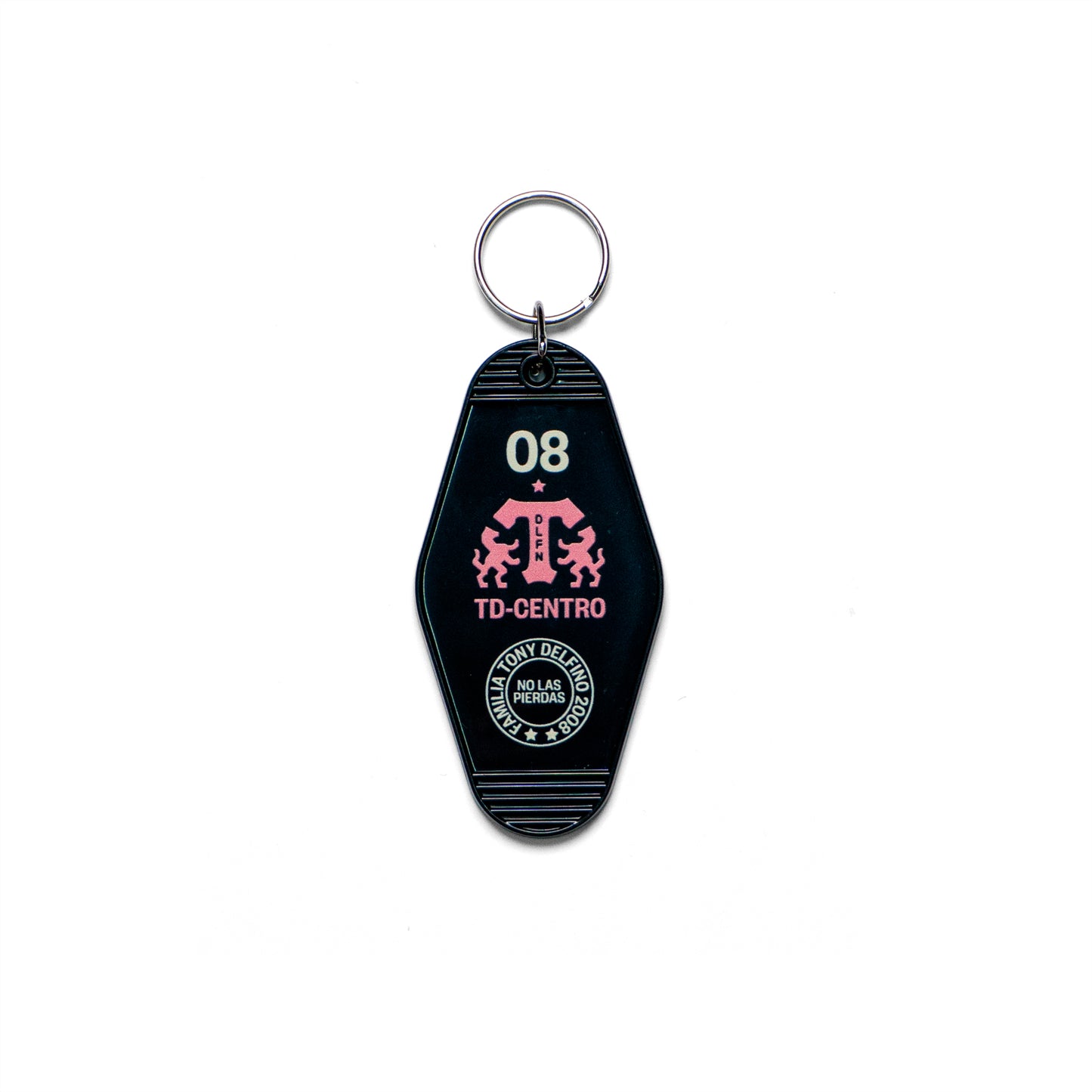 CINEMA LOGO KEYCHAIN - BLACK
