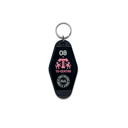 CINEMA LOGO KEYCHAIN - BLACK