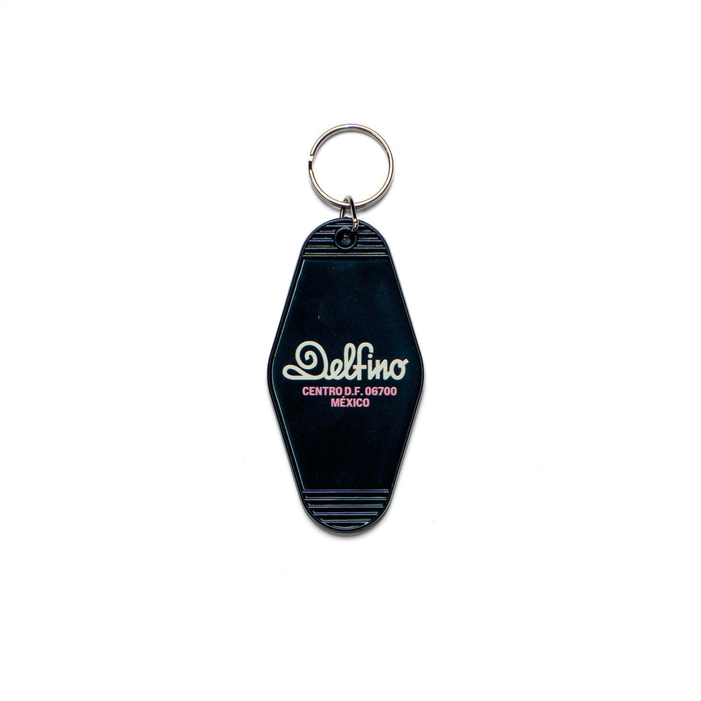 CINEMA LOGO KEYCHAIN - BLACK