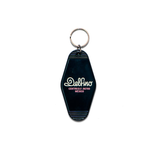 CINEMA LOGO KEYCHAIN - BLACK