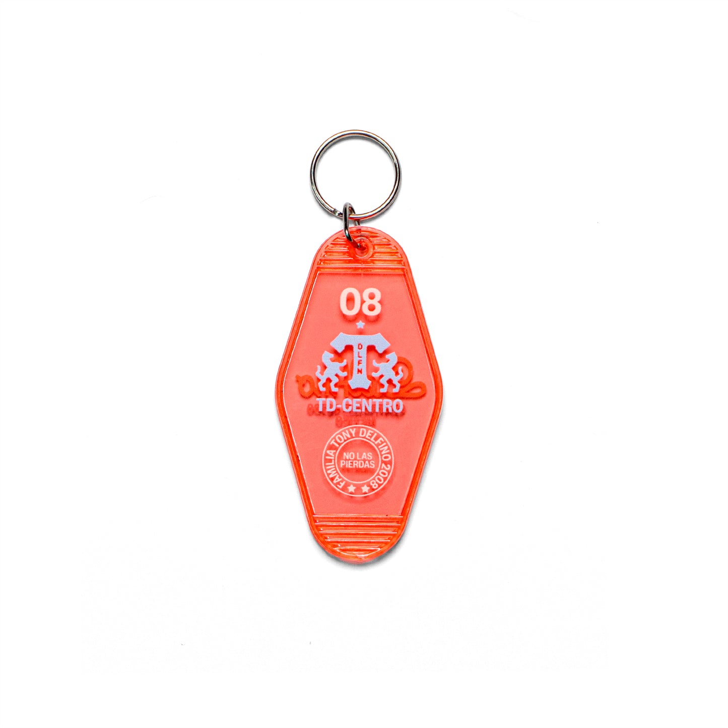 CINEMA LOGO KEYCHAIN -  ORANGE