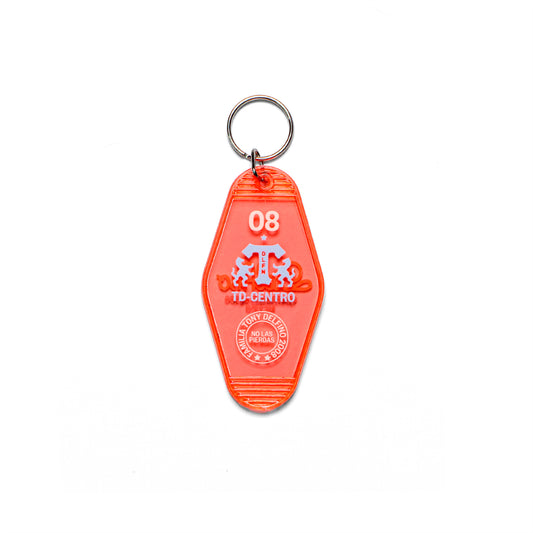 CINEMA LOGO KEYCHAIN - ORANGE