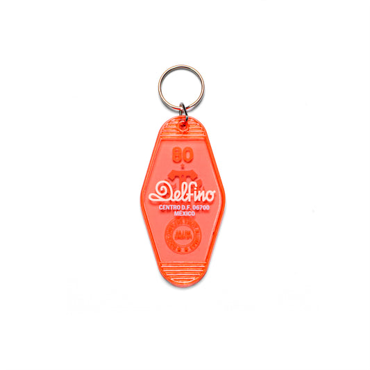 CINEMA LOGO KEYCHAIN -  ORANGE