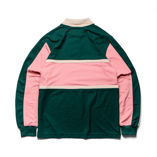 GRAMMI POLO - MULTICOLOR / PINK & GREEN