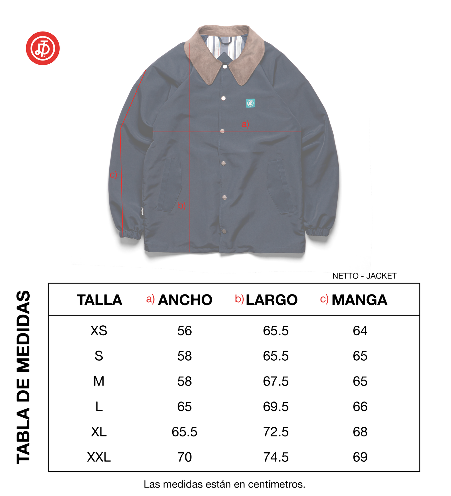 NETTO - JACKET / OCEAN