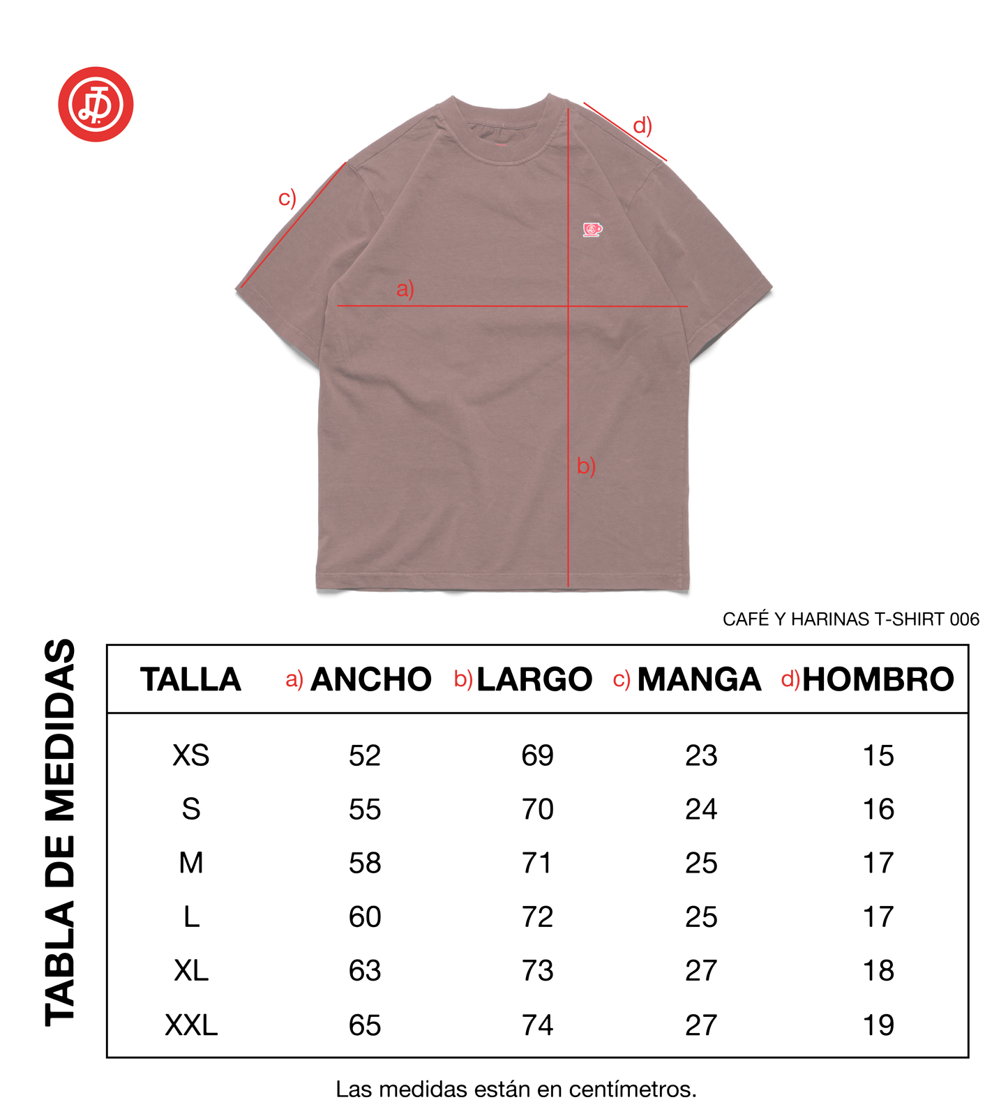 CAFÉ Y HARINAS T-SHIRT 006 - BERTHOLD BLOCK