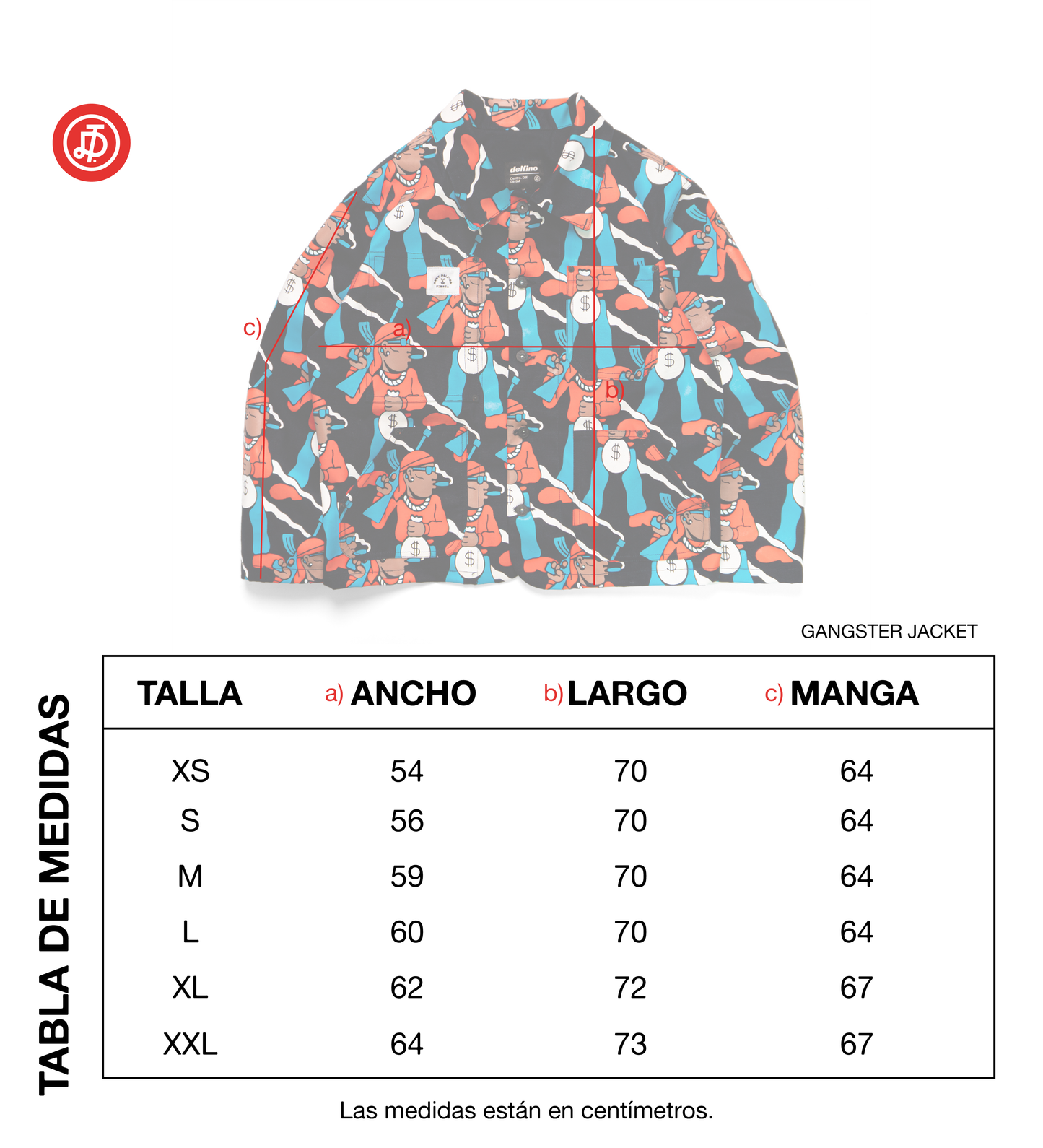 GANGSTER - JACKET / MULTICOLOR