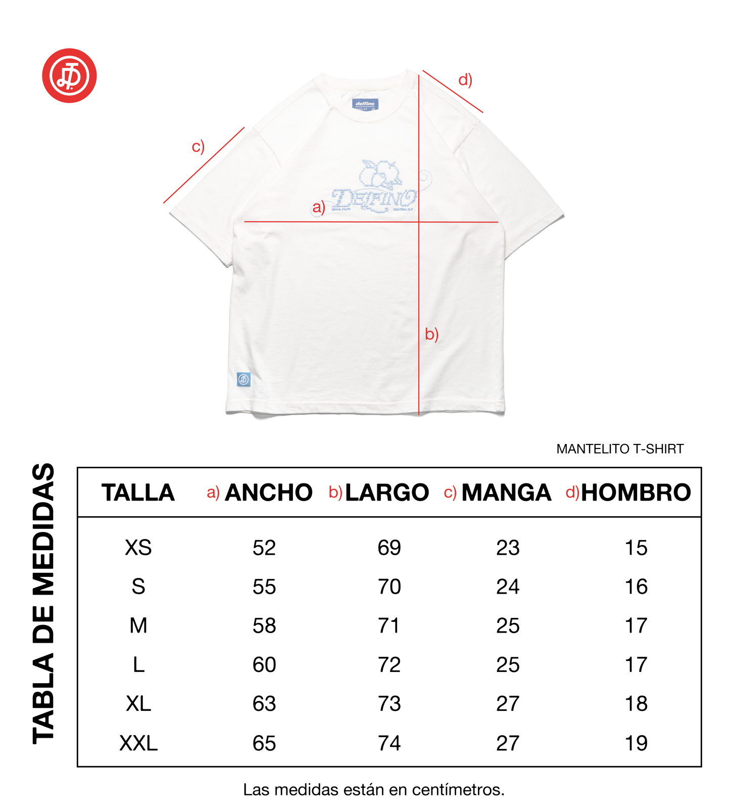 MANTELITO T-SHIRT / OFFWHITE