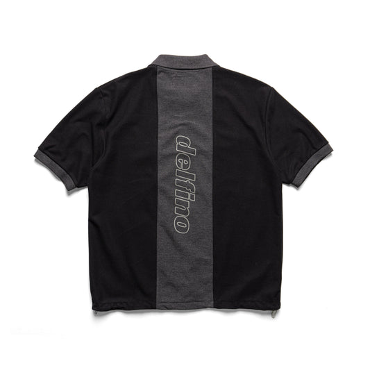 BRICKS POLO / GRAY & BLACK