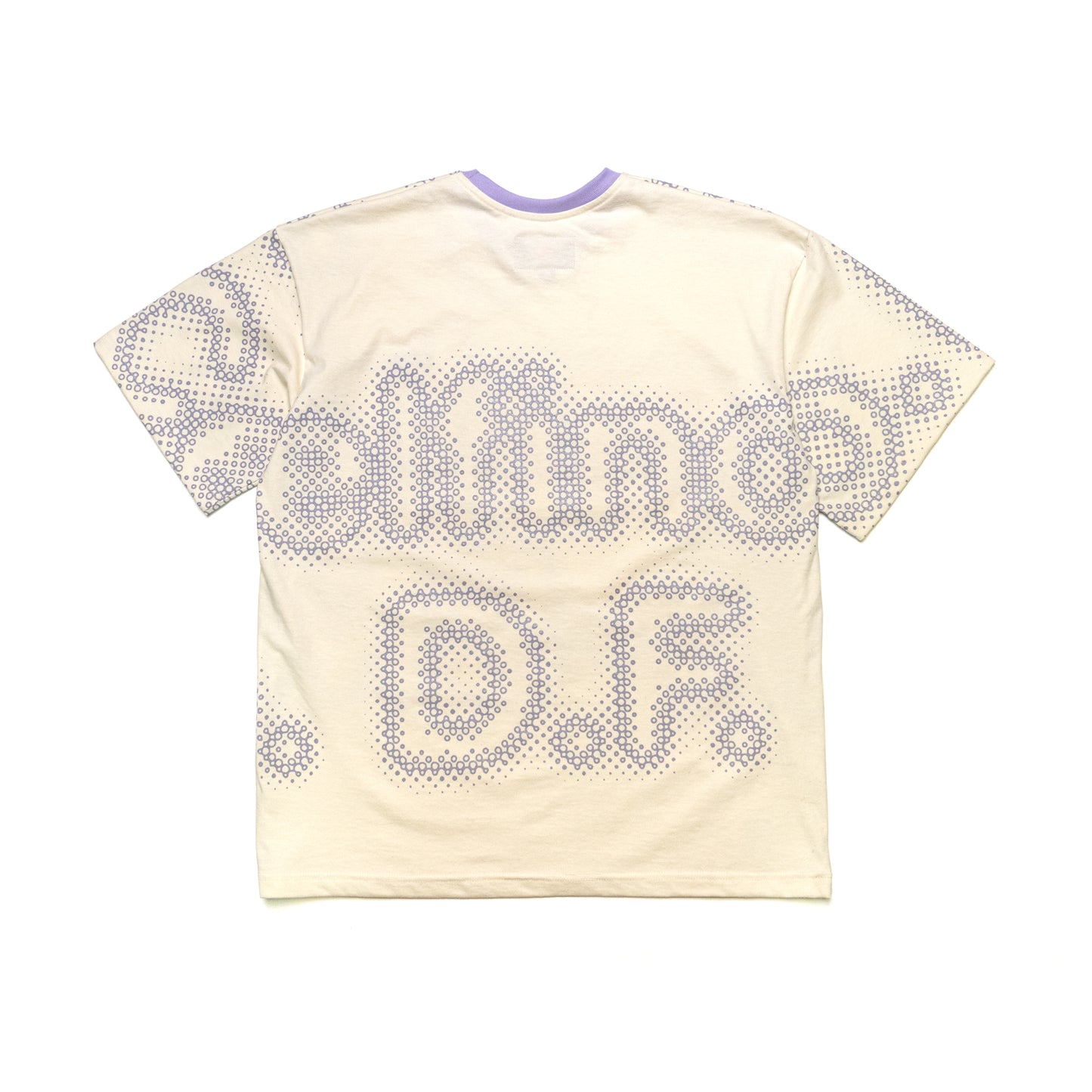 QUIASMA T-SHIRT - ALMOND & LILA