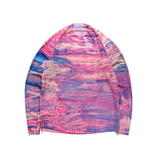 MARBLE SKIN - MESH T-SHIRT / MULTICOLOR