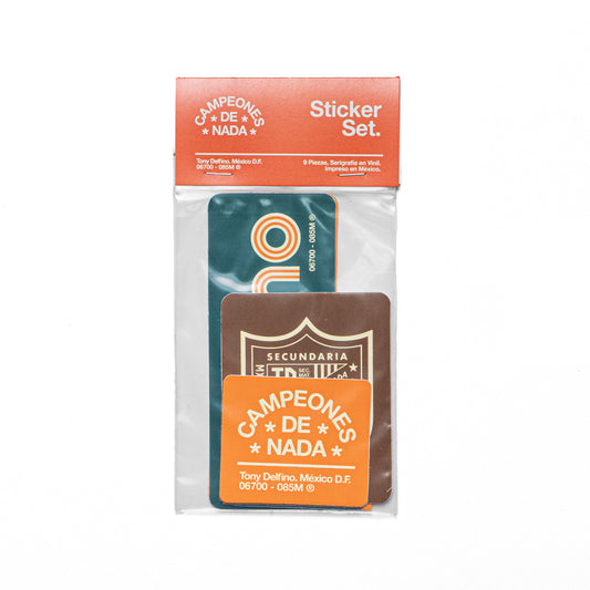 CAMPEONES STICKER SET