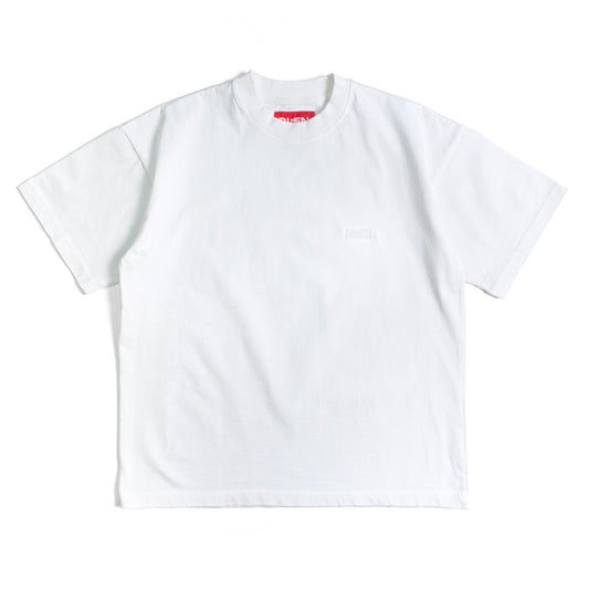 RUBBER PATCH WHITE - T-SHIRT