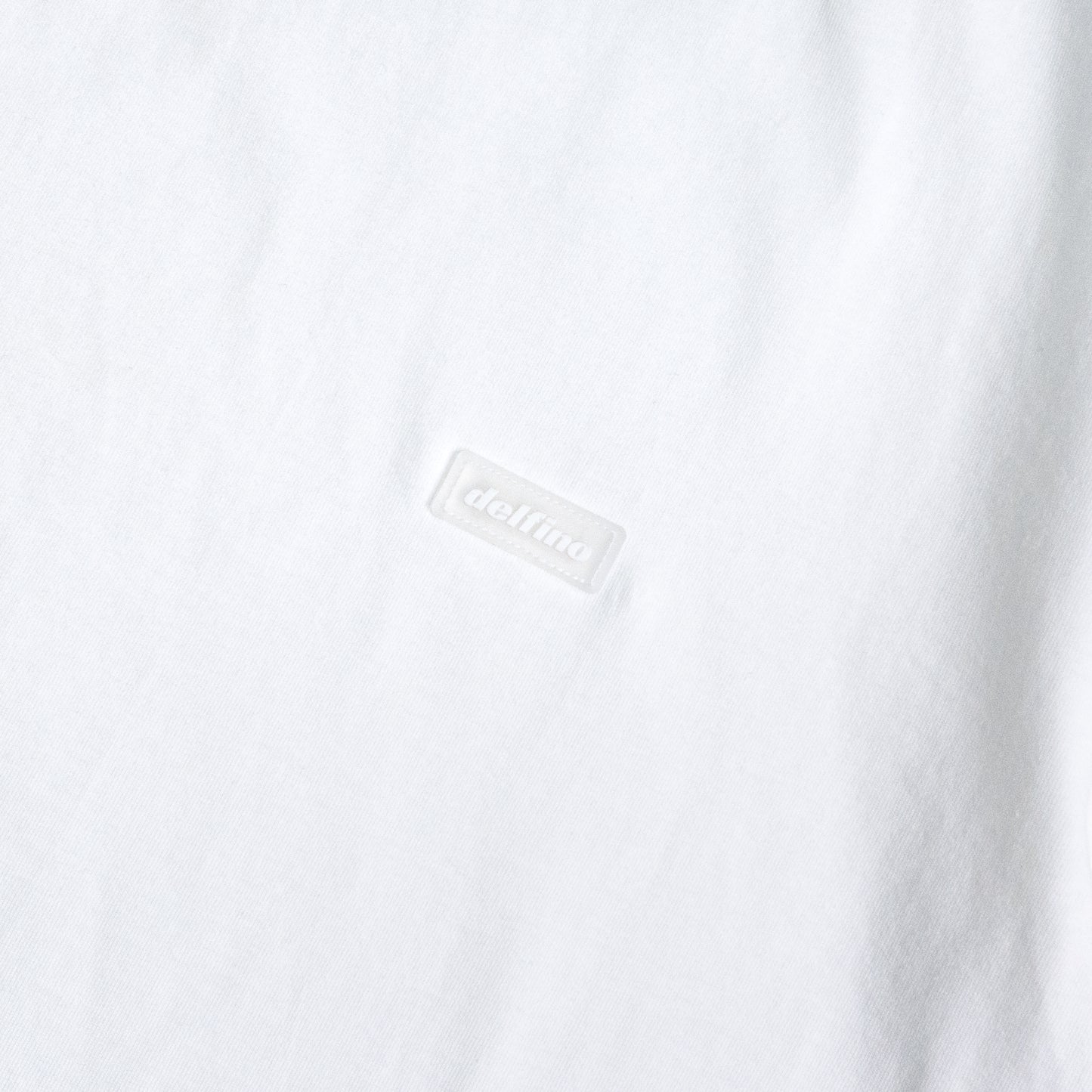 RUBBER PATCH WHITE - T-SHIRT