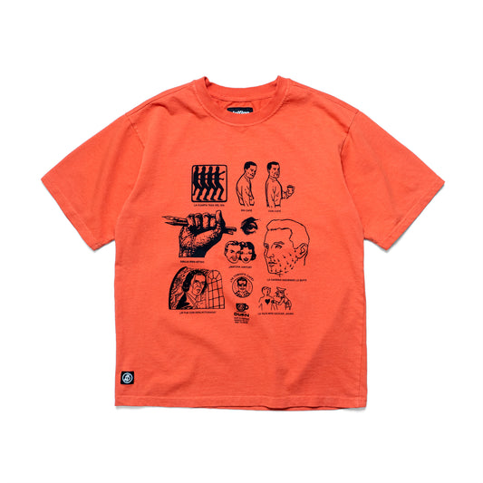 ¿YA TOMASTE CAFÉ? T-SHIRT / ORANGE BRICK