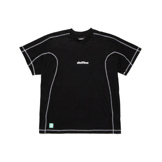 UNIT - BLACK W/WHITE  T-SHIRT