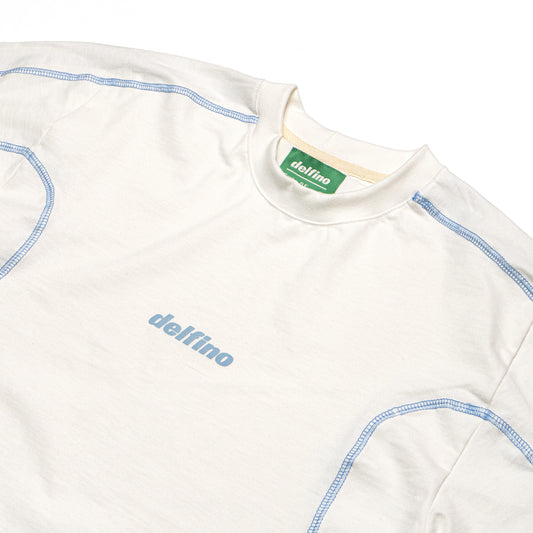 UNIT - WHITE W/BLUE  T-SHIRT
