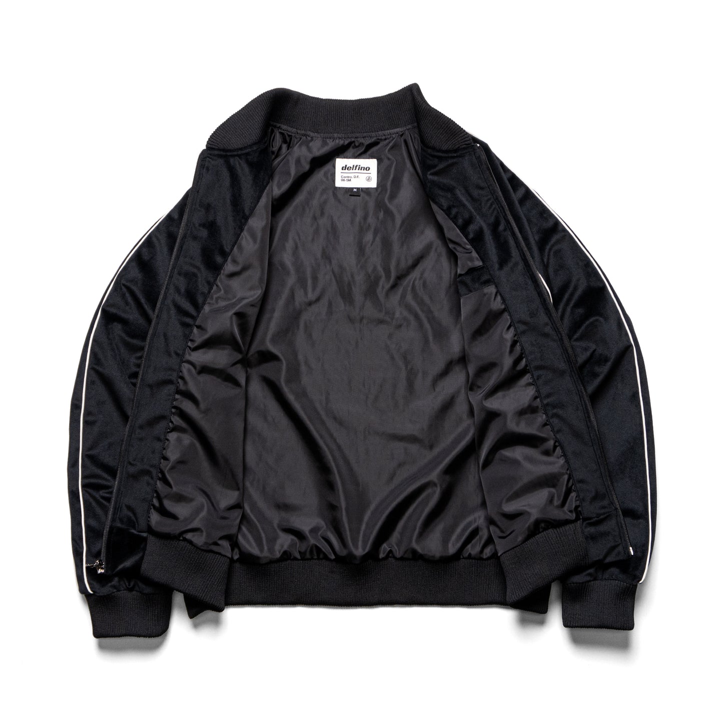 DOLPHS VELVET JACKET - BLACK