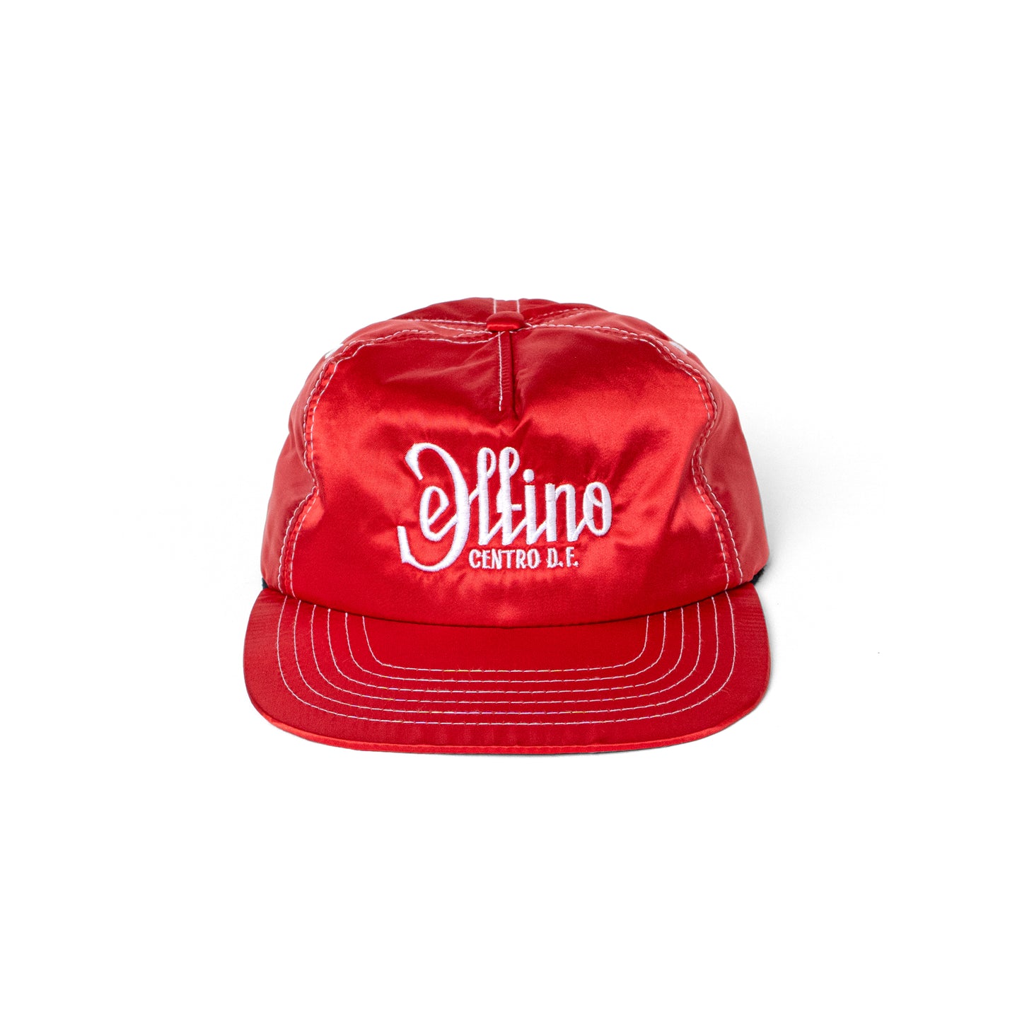 VICENTE CAP - OIL LOGO / SATIN ROJO