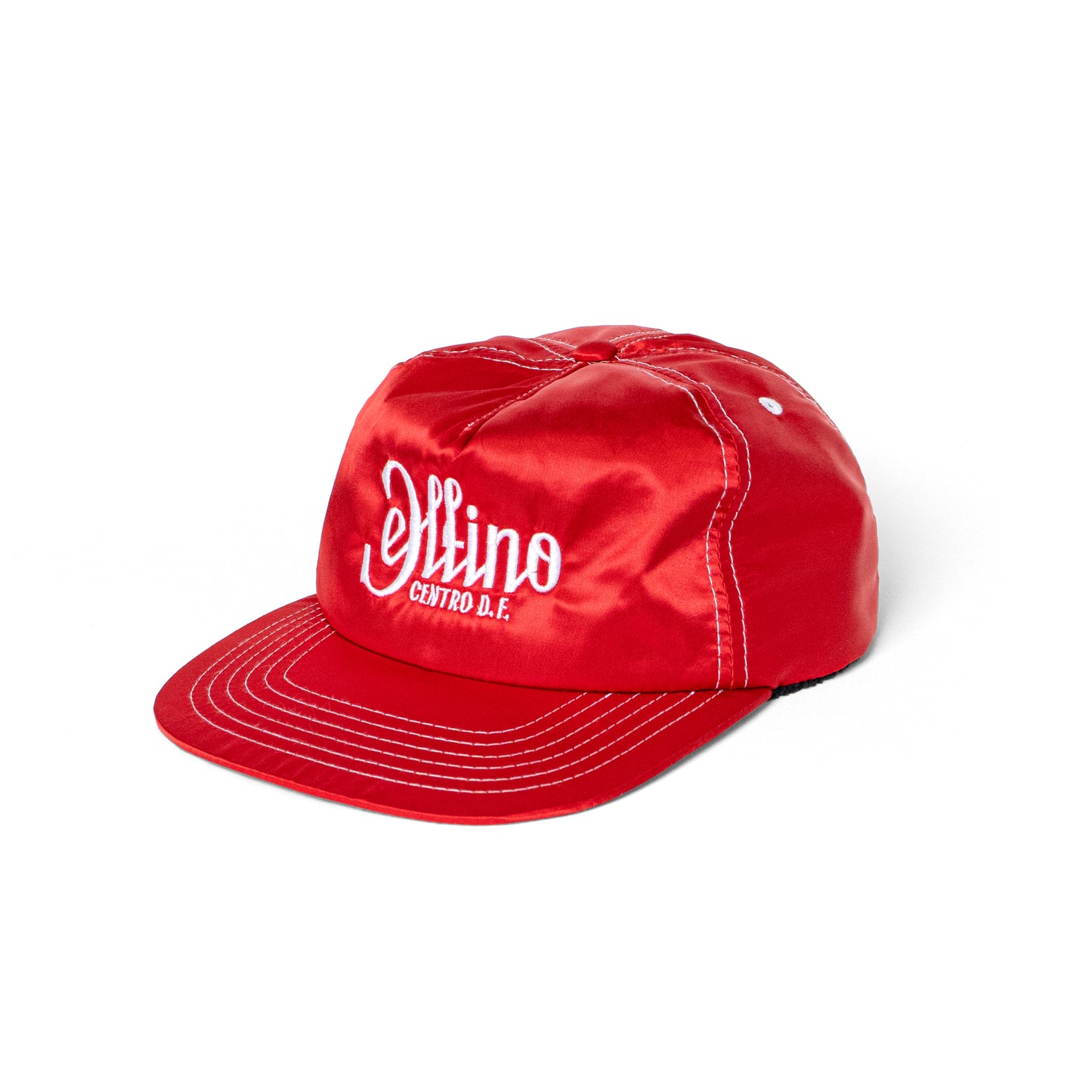 VICENTE CAP - OIL LOGO / SATIN ROJO