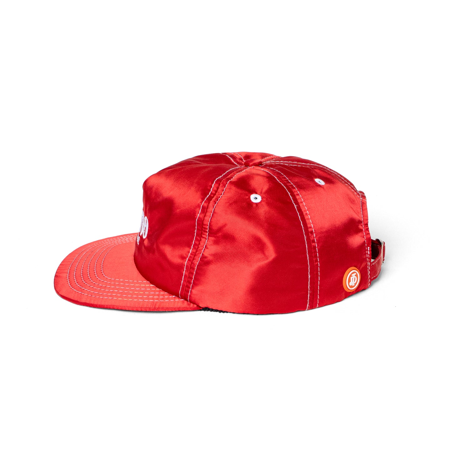 VICENTE CAP - OIL LOGO / SATIN ROJO