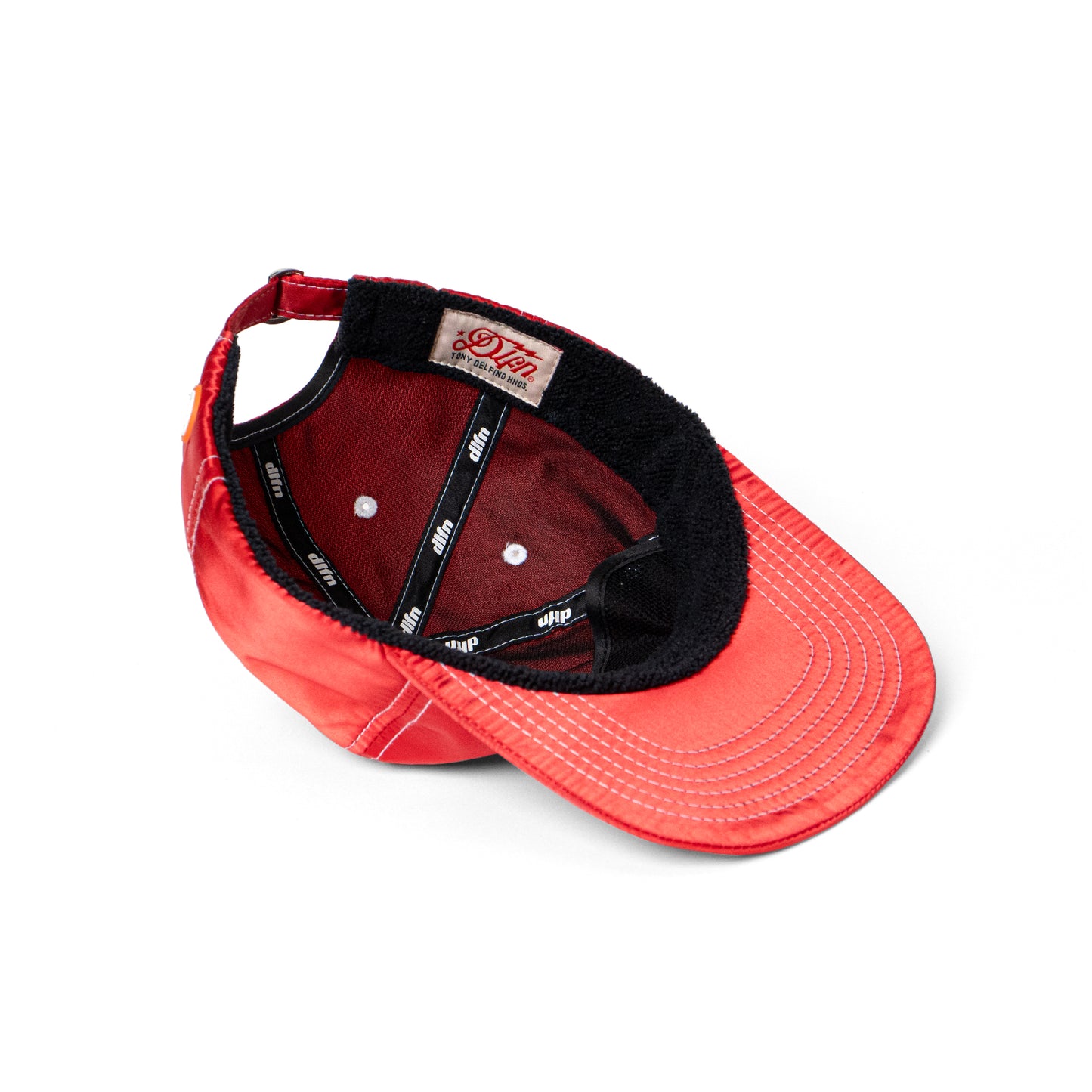 VICENTE CAP - OIL LOGO / SATIN ROJO