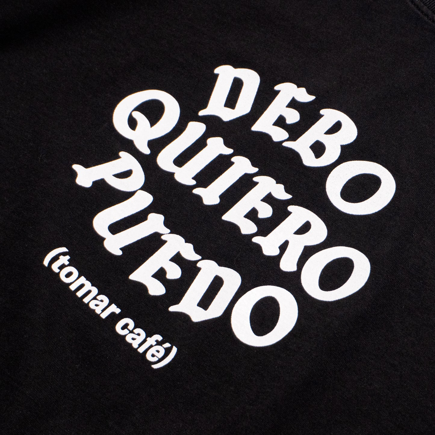 FAMILIA YONKE - T-SHIRT / BLACK