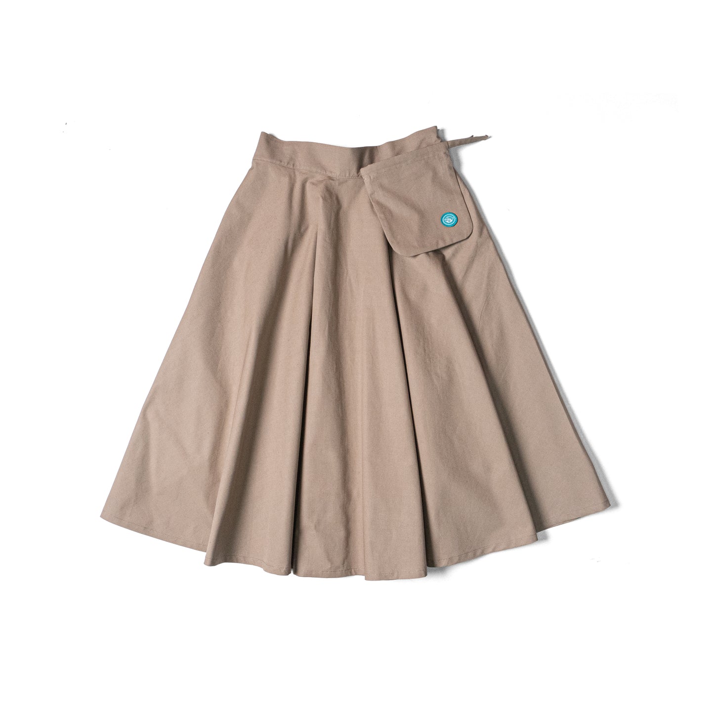 ZIA SKIRT WITH POCKET / BEIGE